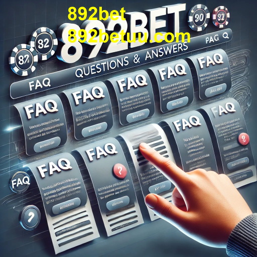 Explorando a Seção de Perguntas Frequentes do 892bet